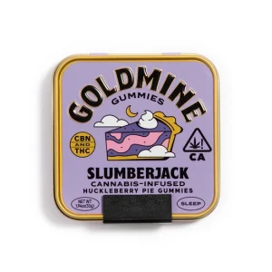goldmine gummies 10pk slumberjack huckleberry pie gummies sleep.webp