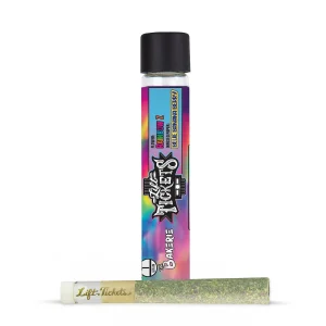 rainbow z x blue banana berry glass tip infused pre roll 1g hybrid.webp