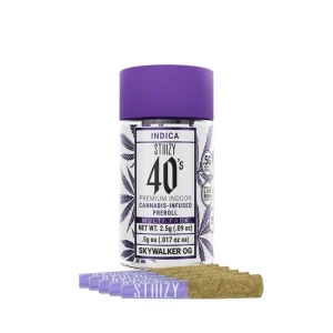 stiiizy skywalker og i 40s infused pre rolls.webp