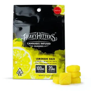 ultra potent cannabis infused gummy lemonade haze.webp