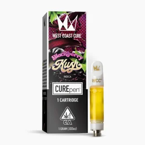 west coast cure blackberry kush curepen cartridge 10g.webp